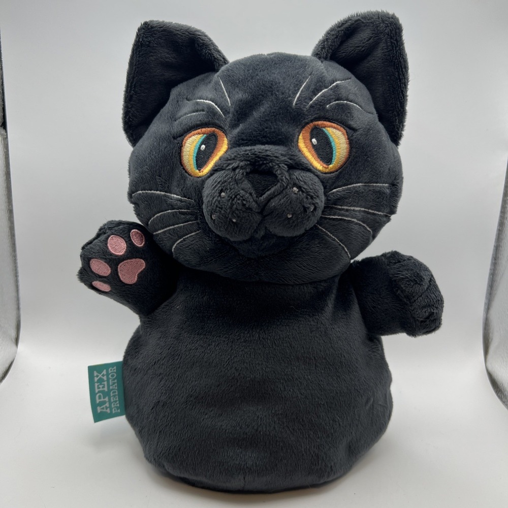 Thomas Cat Golf Head Cover Kitten Driver Headcover Dark Gray Dinofactory